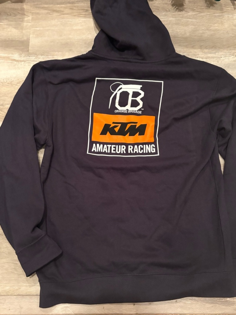 NWOT KTM RACE TEAM ZIP HOODIE - Picture 4 of 4